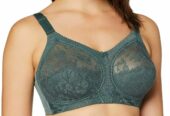 Triumph doreen bra 1568 wireless big bust bra support bra wide straps biustonosz