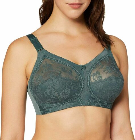 Triumph doreen bra 1568 wireless big bust bra support bra wide straps biustonosz