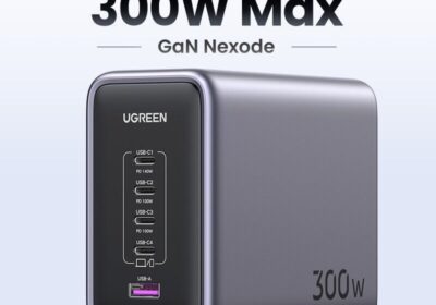 UGREEN-300W-GaN-Nexode-Desktop-Charger-PD3.1-Fast-Charge-For-MacBook-Samsung-S23-cipads-freeads