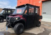 19 KAWASAKI MULE PRO DXT, EPS, 6 PASS, YANMAR DIESEL, BRAND NEW WINCH, OPT.PLOW