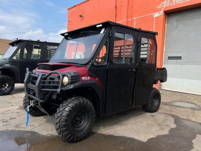 19 KAWASAKI MULE PRO DXT, EPS, 6 PASS, YANMAR DIESEL, BRAND NEW WINCH, OPT.PLOW