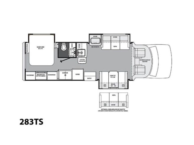 2014 Forest River Class C RV Lexington 283TS