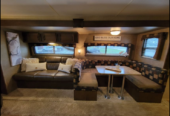 2016 Pacific Northland R27 RV trailer sleeps 6 1-bedroom electric-level wintered