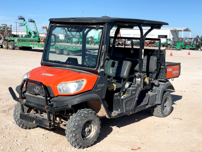 2017 Kubota RTV-X1140 4WD Industrial Utility Cart ATV UTV Dump Bed bidadoo