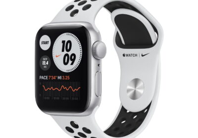Apple-Watch-Nike-SE-40mm-GPS-Cell-Silver-Alum-Platinum-Black-Band-MYYR2LL-A-cipads-freeads
