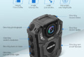 BOBLOV 1296P police Body Camera with Audio Recorder Law Enforcement + back Clips