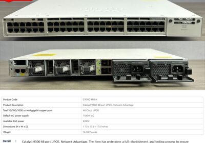 Cisco-C9300-48U-A-48-Port-Gig-UPoE-Network-Advantage-Switch-Same-Day-Shipping-cipads-freeads