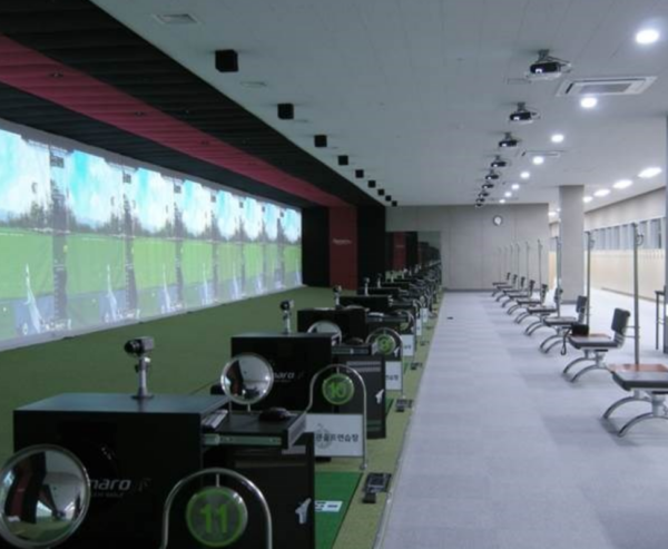 Commercial 3D Golf Simulator Single Screen High-Precision IR Sensors SEE VIDEO, $41,500.00