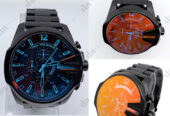 Diesel DZ4318 Mega Chief Chronograph Dial Black Stainless Steel Men’s Watch