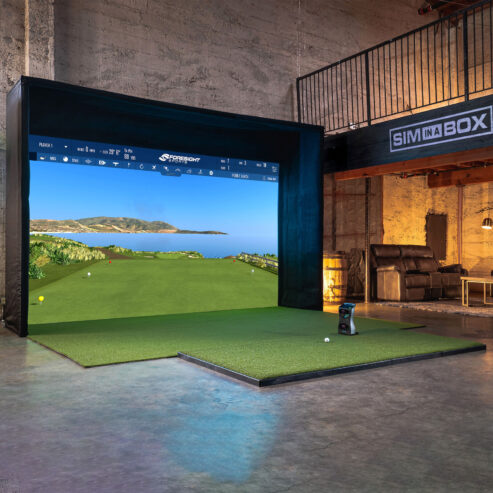 Golf Simulator, Eagle Package indoor, $39,667.49