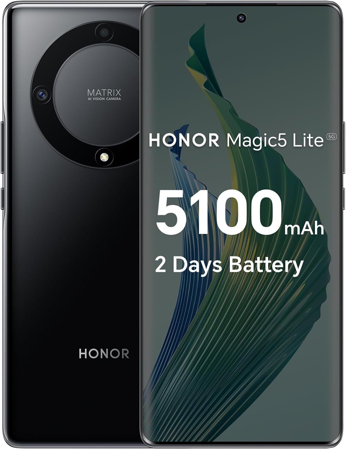 Honor Magic5 Lite 5G 256GB 8GB RAM GSM Unlocked International Version (New)