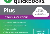 Intuit Quickbooks Online Plus 2024 1-Year Subscription