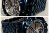 Invicta Meteorite Dark Blue Venom Fusion 2X Open Heart 52mm Bracelet Mens Watch