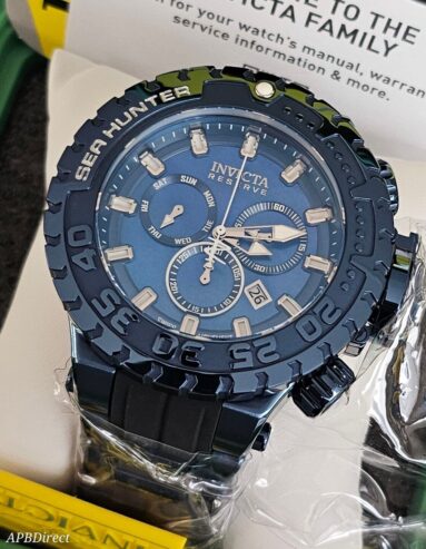 Invicta – SEA HUNTER – Gen III – Swiss Z60 Chronograph 500m – mens watch