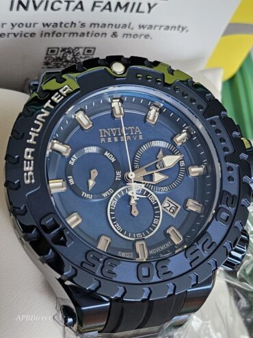 Invicta – SEA HUNTER – Gen III – Swiss Z60 Chronograph 500m – mens watch