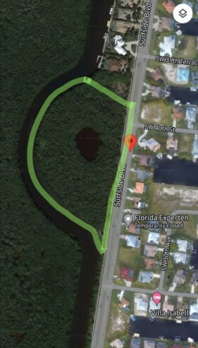 Land for sale Florida Water Front Gulf Access CAPE CORAL 7.12 acres, $1,500,000