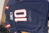 Mac Jones – Autographed New England Patriots Blue Nike NFL Jersey /COA