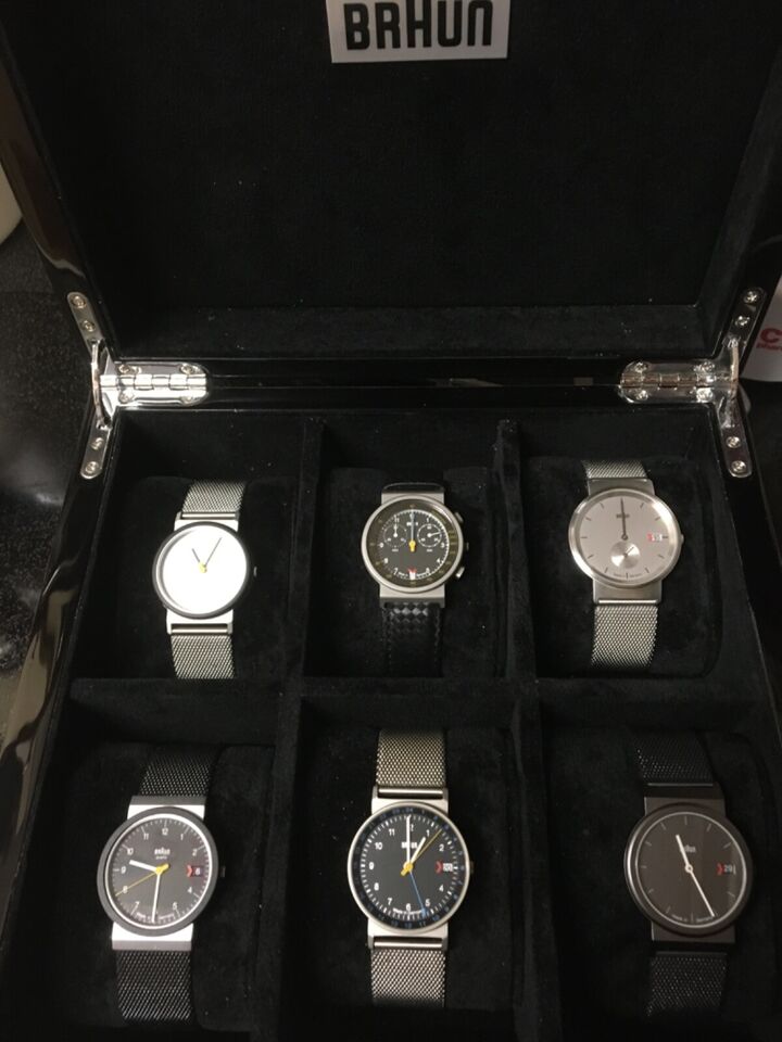 One of a kind (made in Germany) Braun watches