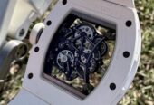 Richard Mille Bubba Watson White Ceramic RM055 – MINT Condition