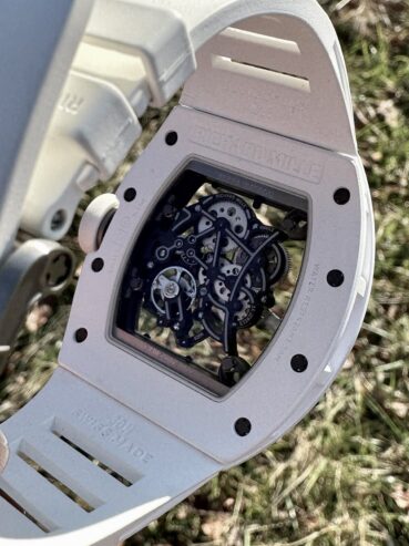 Richard Mille Bubba Watson White Ceramic RM055 – MINT Condition