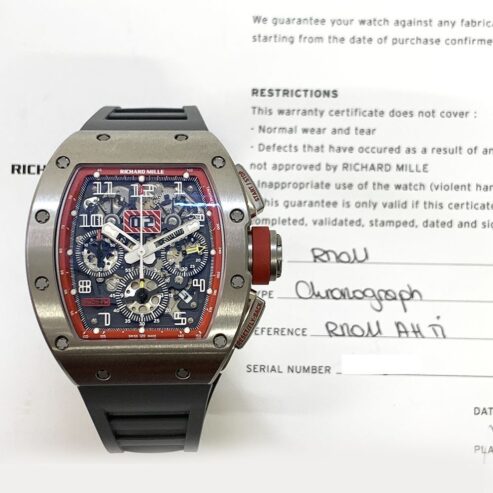 Richard Mille, RM011 Felipe Massa, Dubail Edition, RM011-01 – Pre-owned