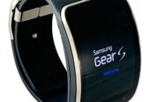 Samsung Galaxy Gear S SM-R750A Curved Super AMOLED Smart Watch – Black