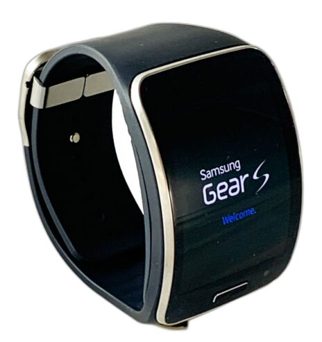 Samsung Galaxy Gear S SM-R750A Curved Super AMOLED Smart Watch – Black