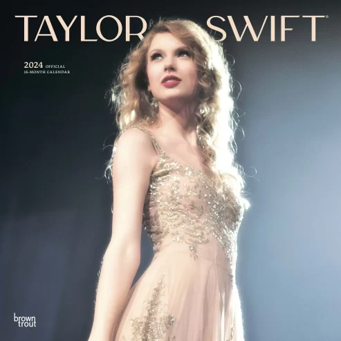 Taylor Swift OFFICIAL | 2024 12×24″ (Hanging) Wall Calendar | BrownTrout