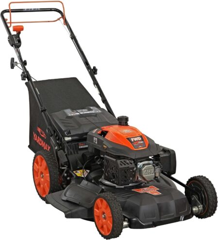 YG2860 22 in. 201cc High Wheel FWD Gas Walk Behind Self Propelled Lawn Mower