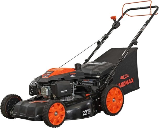 YG2860 22 in. 201cc High Wheel FWD Gas Walk Behind Self Propelled Lawn Mower