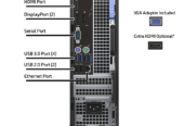 Dell Desktop Computer PC i7, up to 64GB RAM, 4TB SSD, Windows 11 or 10, WiFi BT