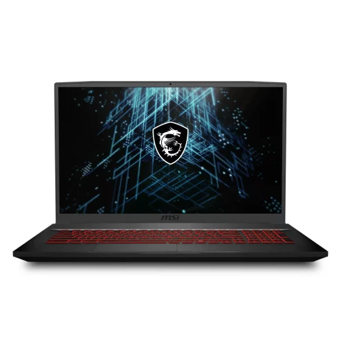 MSI Katana GF76 17.3″ FHD Gaming Laptop, i7-11800H 2.3GHz, NVIDIA GeForce RTX 3050Ti 4GB, 16GB RAM, 512GB SSD, Win 10 Home, Black, 11UD-001US