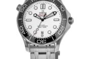 New Omega Seamaster Diver 300 M White Dial Men’s Watch 210.30.42.20.04.001