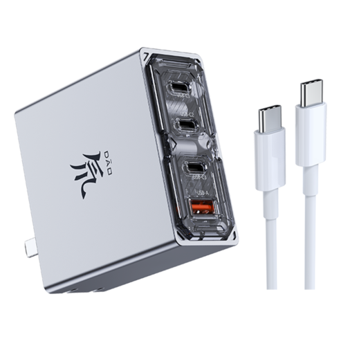 Nubia 100W 4 Ports GaN Wall Charger + USB-C Cable For Nubia Z50S Pro iPhone 15