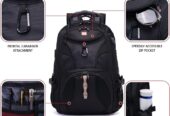 Swiss Eagle SmartScan Laptop Backpack with USB Port, Inc Shoe/Laptop Compartment