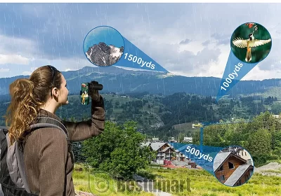 40×60-Phone-Camera-Zoom-Monocular-Telescope-Bk-4-Lens-Hiking-Hunting-with-Tripod-cipads-freeads