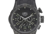 Invicta 16974 Men’s I-Force Chrono Black Dial Silicone Band Watch