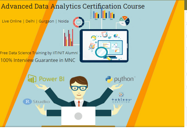 SBI Data Analyst Training Course in Delhi, 110017 [100% Job in MNC] New FY 2024 Offer, Microsoft Power BI Certification Institute in Gurgaon, Free Python Data Science in Noida, Excel and Tableau Course in New Delhi, SLA Consultants India,