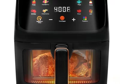 Bluebow-Air-Fryer-7.5QT-Large-8-in-1-Digital-Touchscreen-Visible-Window-1700W-New-Black-cipads-freeads