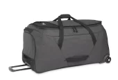 High Sierra Forester 34 Inch Wheeled Duffel w/ Grab Handles, Black Heather