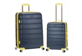 Rockland Melbourne 2 Piece Hardside Spinner Luggage Set, F225