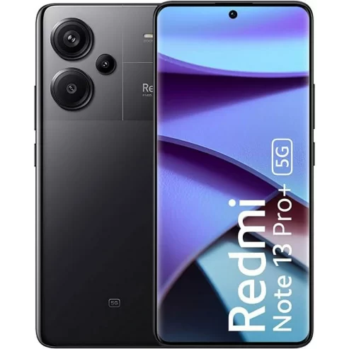 Xiaomi Redmi Note 13 PRO+ Plus 5G + 4G LTE (256GB + 8GB) 6.67″ 200MP Triple (Tmobile Mint Tello & Global) Global Bands Unlocked (Midnight Black Global ROM)