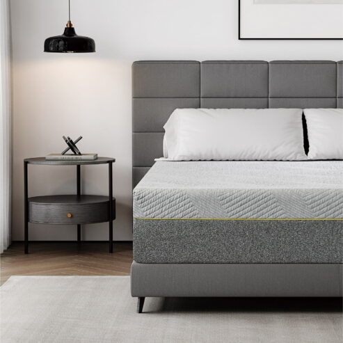 MLILY Ego Grey 12 inch Twin XL Size Mattress, Cooling Gel Memory Foam Mattress in a Box, Medium