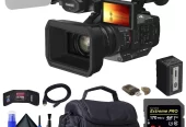 Panasonic HC-X20 4K Mobile Camcorder with Rich Connectivity + 64GB Card + More