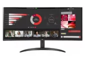 Restored LG 34WR50QCB 34″ Curved UltraWide WQHD HDR 10 100Hz Monitor with AMD FreeSync Black (Refurbished)