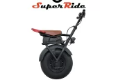 SUPERRIDE Self Balancing Electric Unicycle S1000 G2 – One Wheel Electric Scooter with Single Fat Tire & 1000W Motor, Frame, Wheel, Battery, Charger, Screen, and LED Light