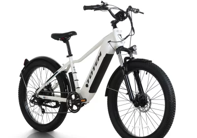 Totem-RANGER-750W-Electric-Bicycle-for-Adults-26-3.0-Fat-Tire-Electric-Bike-48V-15Ah-Removable-Battery-Shimano-7-Speed-Gears-Ebike-White-cipads-freeads