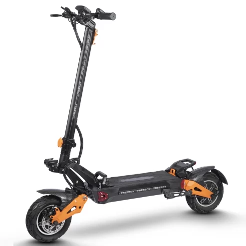 Adult Electric Scooter, 3600W(1800*2) , 11 Inch Tires, 50 Mile Range, 60V/30AH Battery, 50 MPH Top Speed, 400 LB Max Load, Foldable, Double Braking System