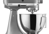 KitchenAid® Deluxe 4.5 Quart Tilt-Head Stand Mixer, Silver, KSM97