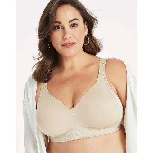 Playtex 18 Hour Side & Back Smoothing Wirefree Bra TruSUPPORT Women’s 4049